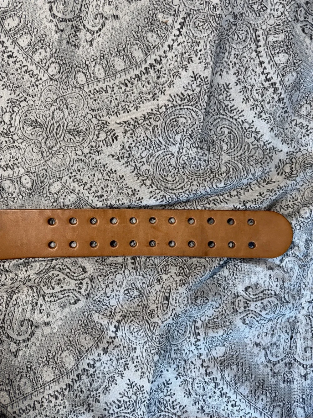 Genuine Leather Tan Brown’s Sporting Goods Weightlifting Belt - Large (46”)